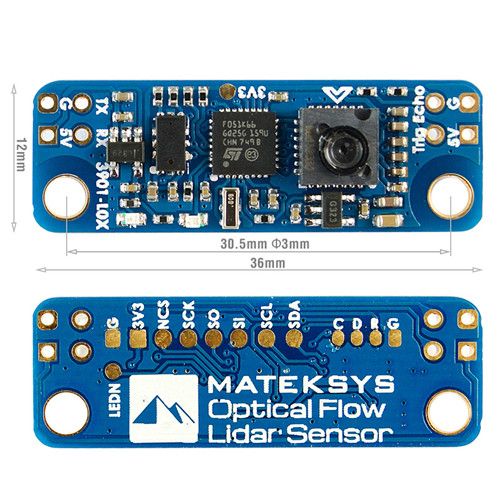 MATEKSYS Matek OPTICAL FLOW & LIDAR SENSOR 3901-L0X for RC FPV - Click Image to Close